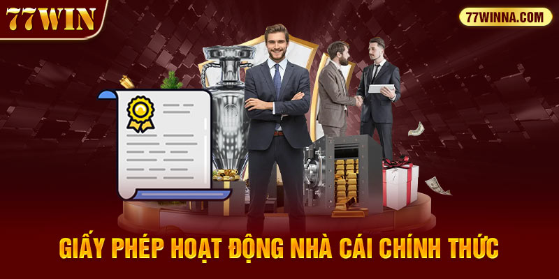 Giấy phép hoạt động nhà cái chính thức